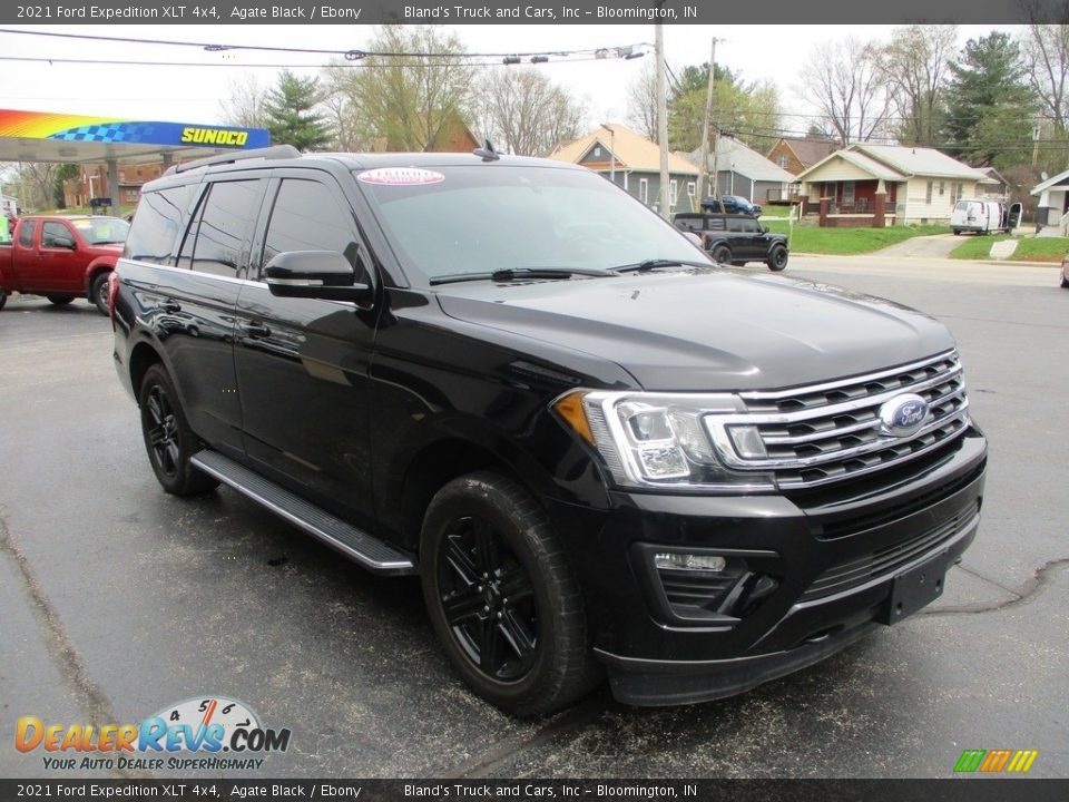 2021 Ford Expedition XLT 4x4 Agate Black / Ebony Photo #5