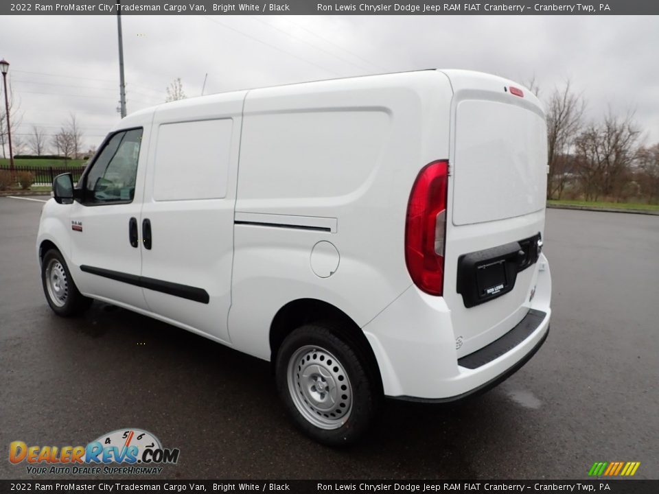 2022 Ram ProMaster City Tradesman Cargo Van Bright White / Black Photo #3