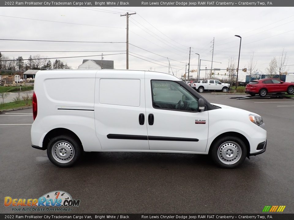 2022 Ram ProMaster City Tradesman Cargo Van Bright White / Black Photo #6