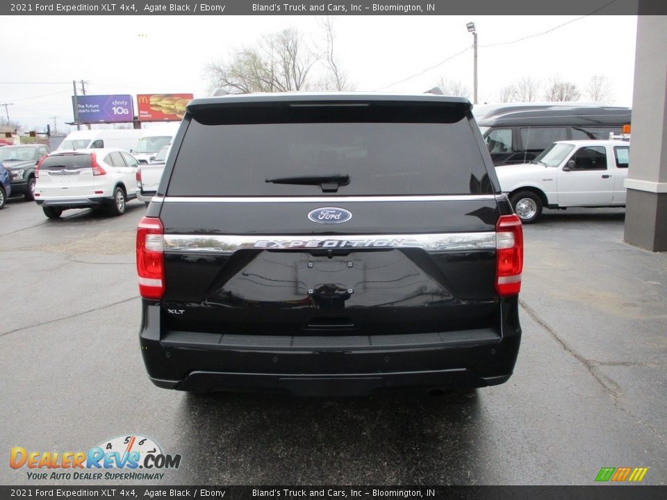 2021 Ford Expedition XLT 4x4 Agate Black / Ebony Photo #30