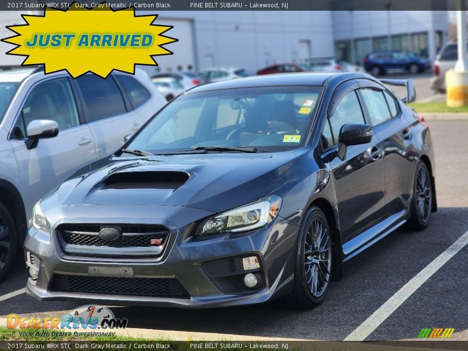 2017 Subaru WRX STI Dark Gray Metallic / Carbon Black Photo #1