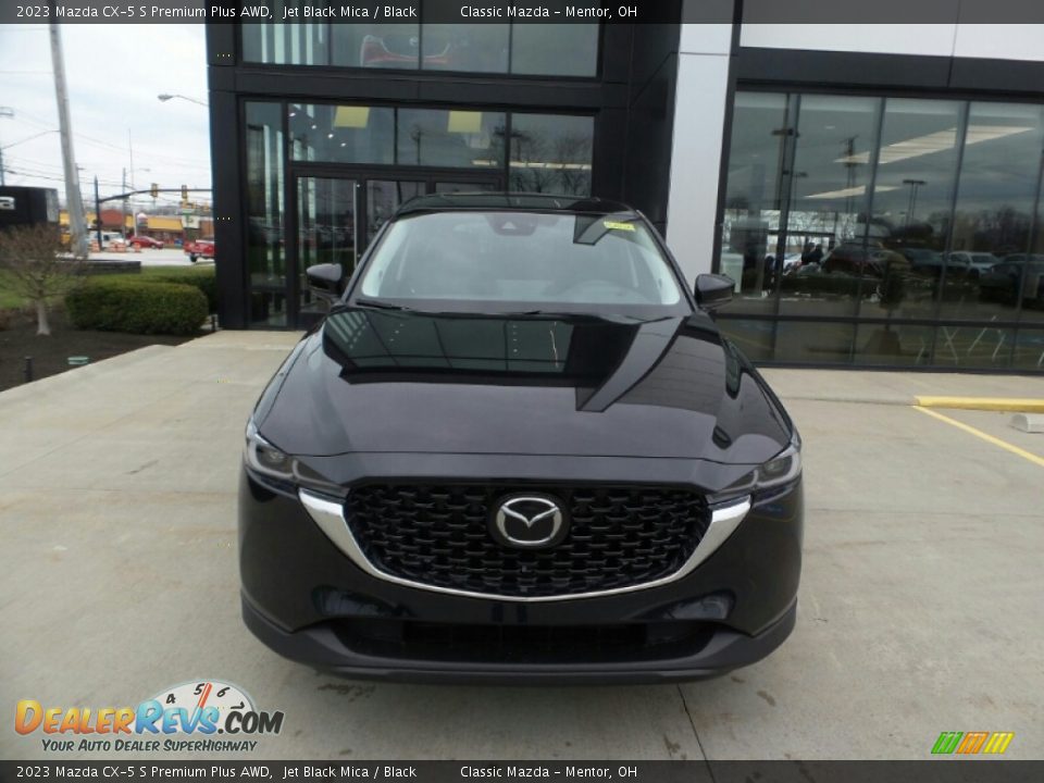 2023 Mazda CX-5 S Premium Plus AWD Jet Black Mica / Black Photo #2