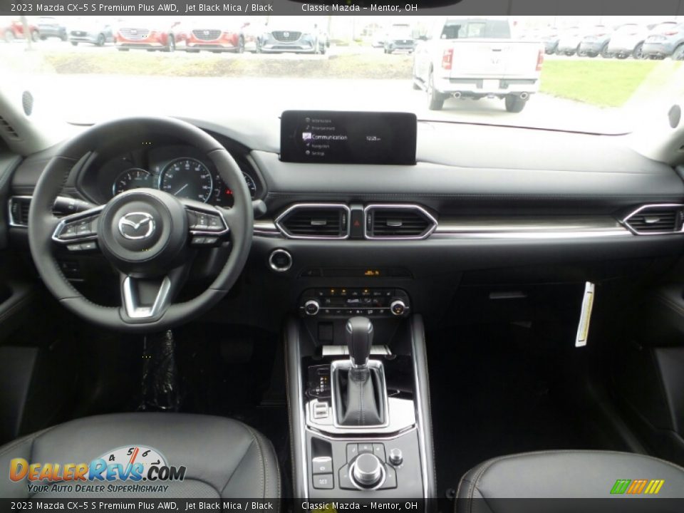 2023 Mazda CX-5 S Premium Plus AWD Jet Black Mica / Black Photo #3