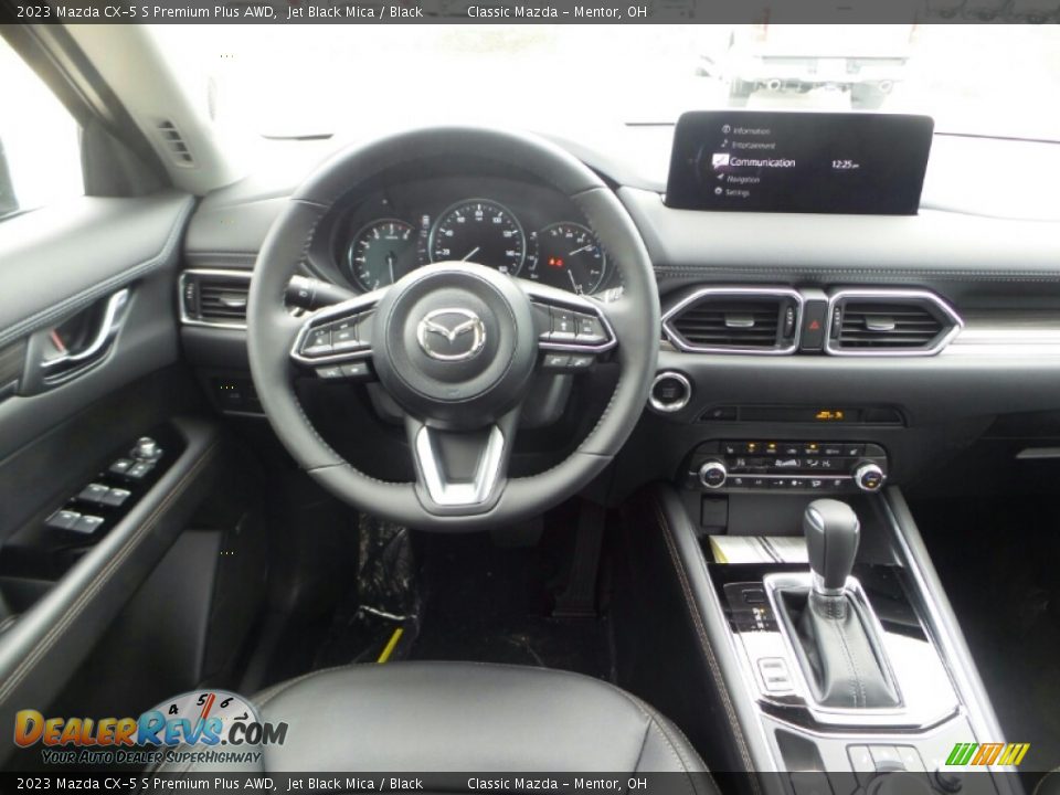 2023 Mazda CX-5 S Premium Plus AWD Jet Black Mica / Black Photo #4