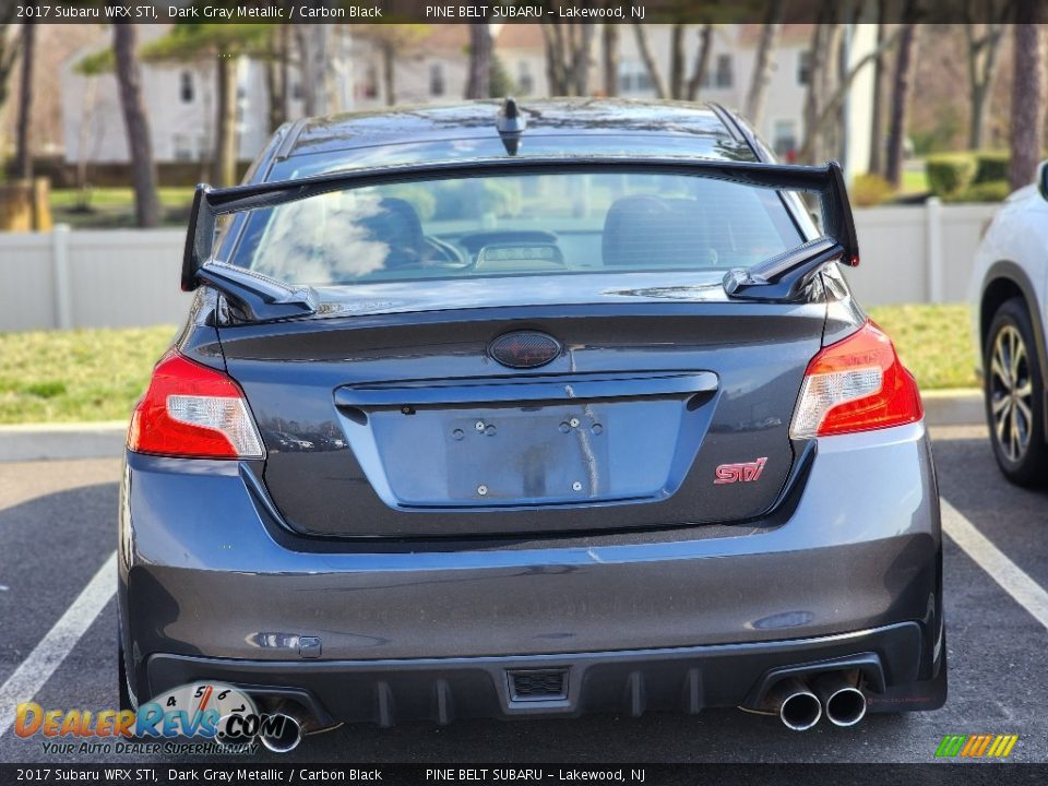 Dark Gray Metallic 2017 Subaru WRX STI Photo #7