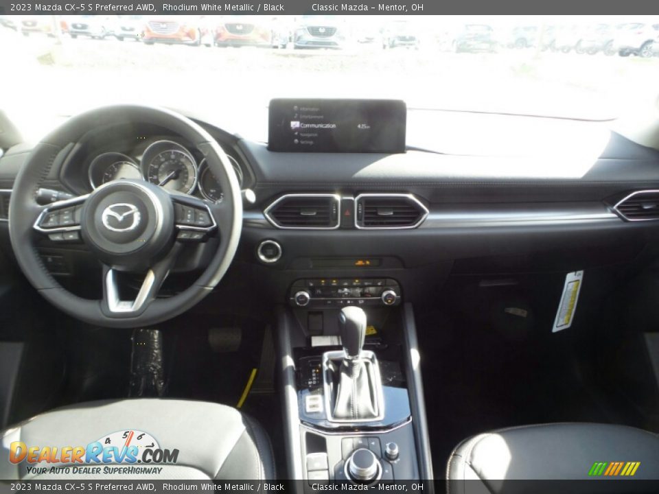 2023 Mazda CX-5 S Preferred AWD Rhodium White Metallic / Black Photo #3