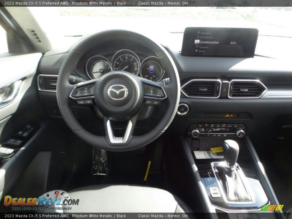 2023 Mazda CX-5 S Preferred AWD Rhodium White Metallic / Black Photo #4