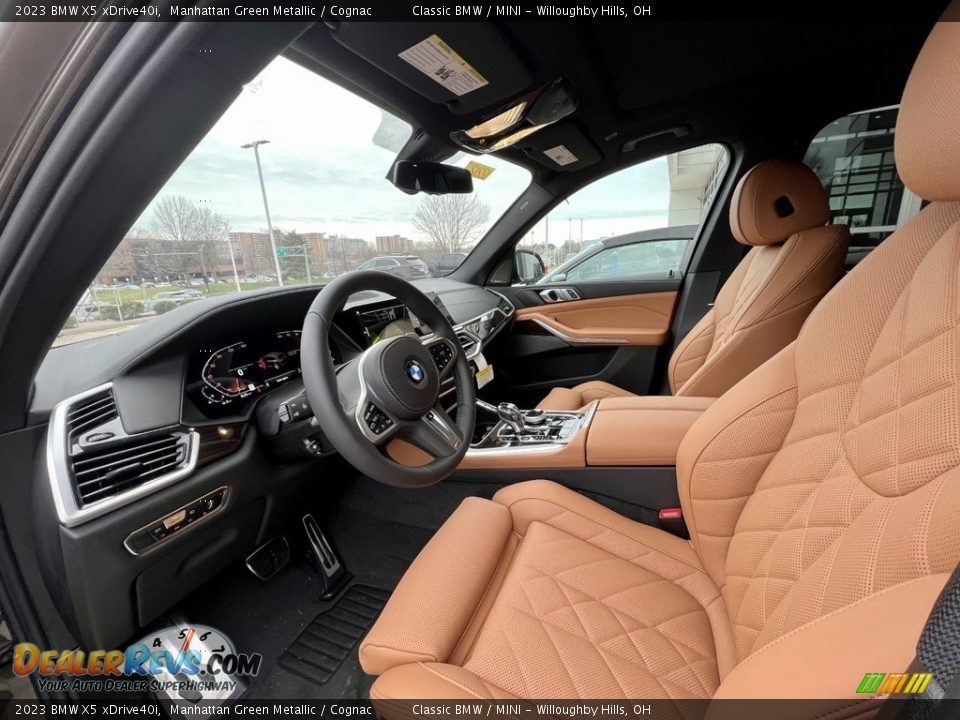 Cognac Interior - 2023 BMW X5 xDrive40i Photo #7
