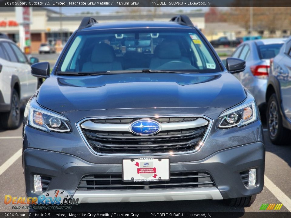 2020 Subaru Outback 2.5i Limited Magnetite Gray Metallic / Titanium Gray Photo #2