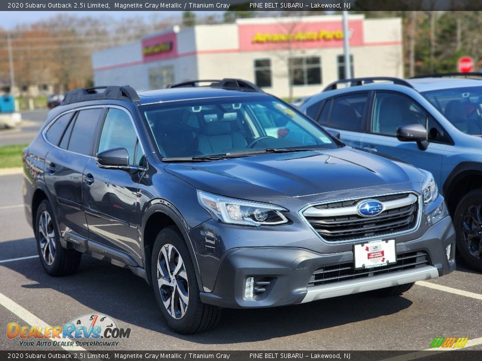 2020 Subaru Outback 2.5i Limited Magnetite Gray Metallic / Titanium Gray Photo #3