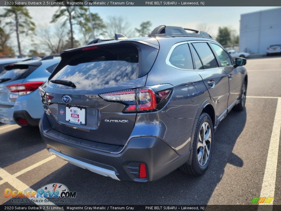 2020 Subaru Outback 2.5i Limited Magnetite Gray Metallic / Titanium Gray Photo #6