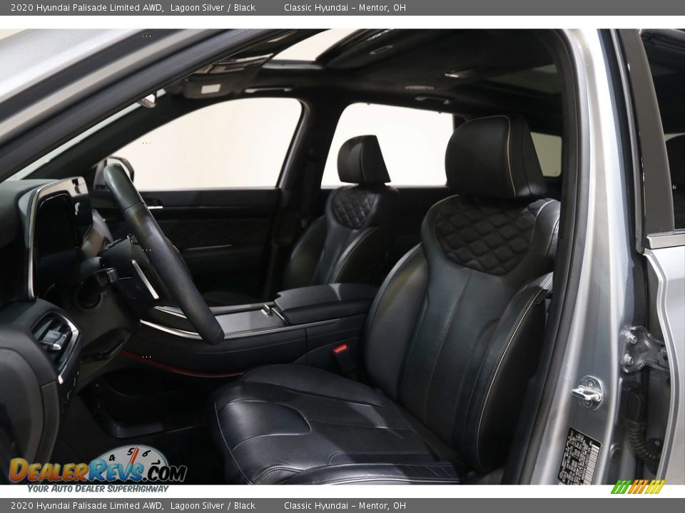 2020 Hyundai Palisade Limited AWD Lagoon Silver / Black Photo #5