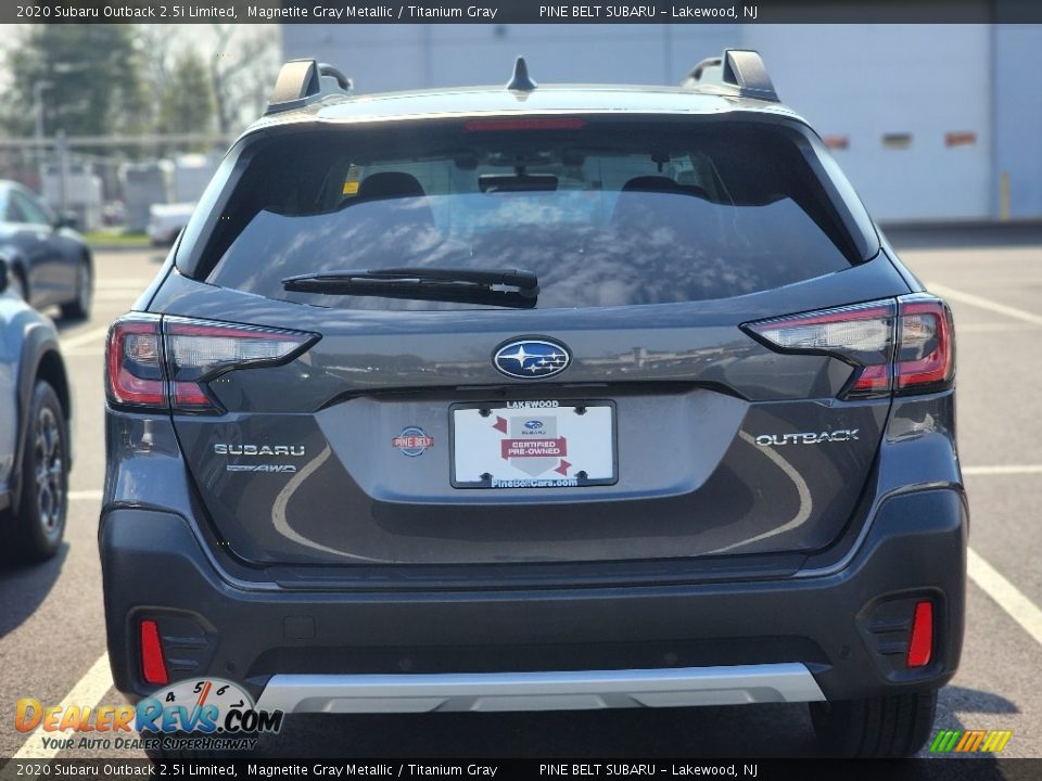 2020 Subaru Outback 2.5i Limited Magnetite Gray Metallic / Titanium Gray Photo #7