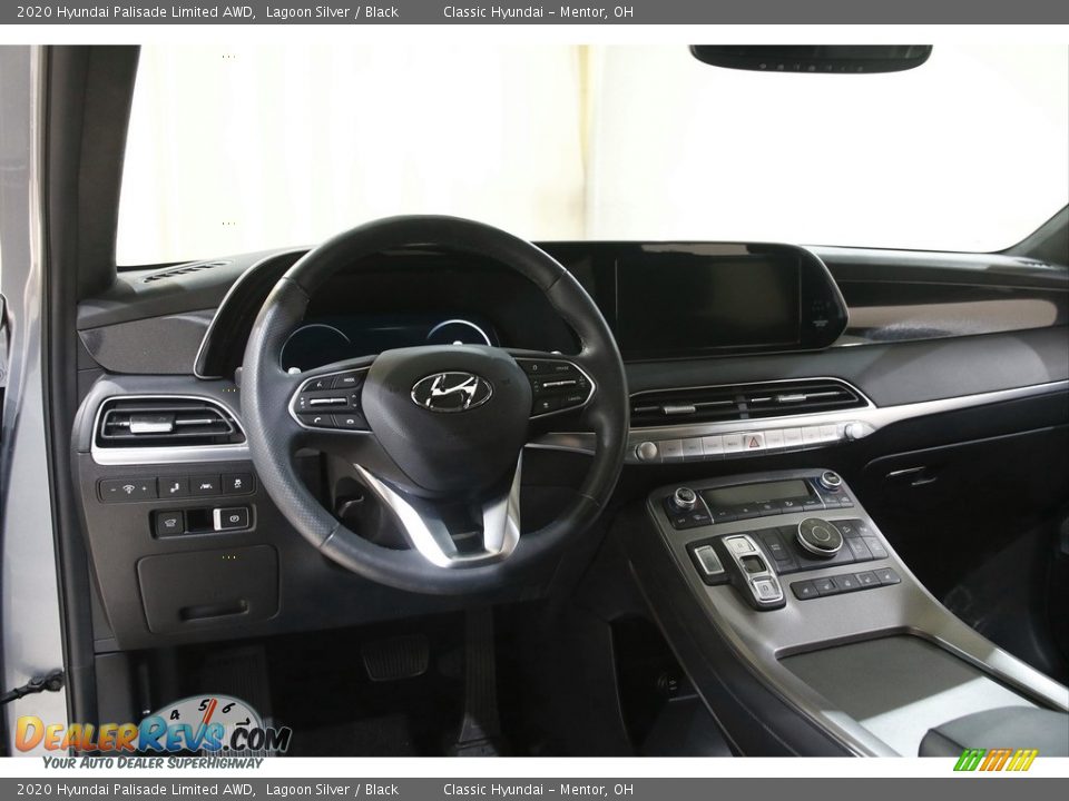 2020 Hyundai Palisade Limited AWD Lagoon Silver / Black Photo #6