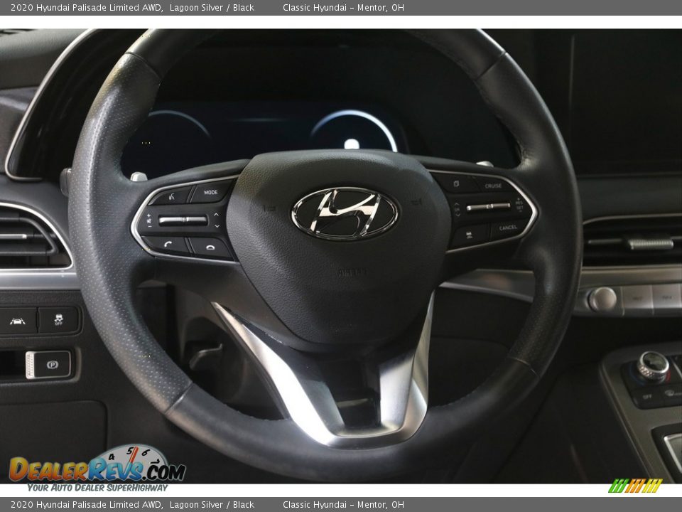 2020 Hyundai Palisade Limited AWD Lagoon Silver / Black Photo #7