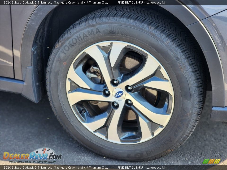 2020 Subaru Outback 2.5i Limited Magnetite Gray Metallic / Titanium Gray Photo #9