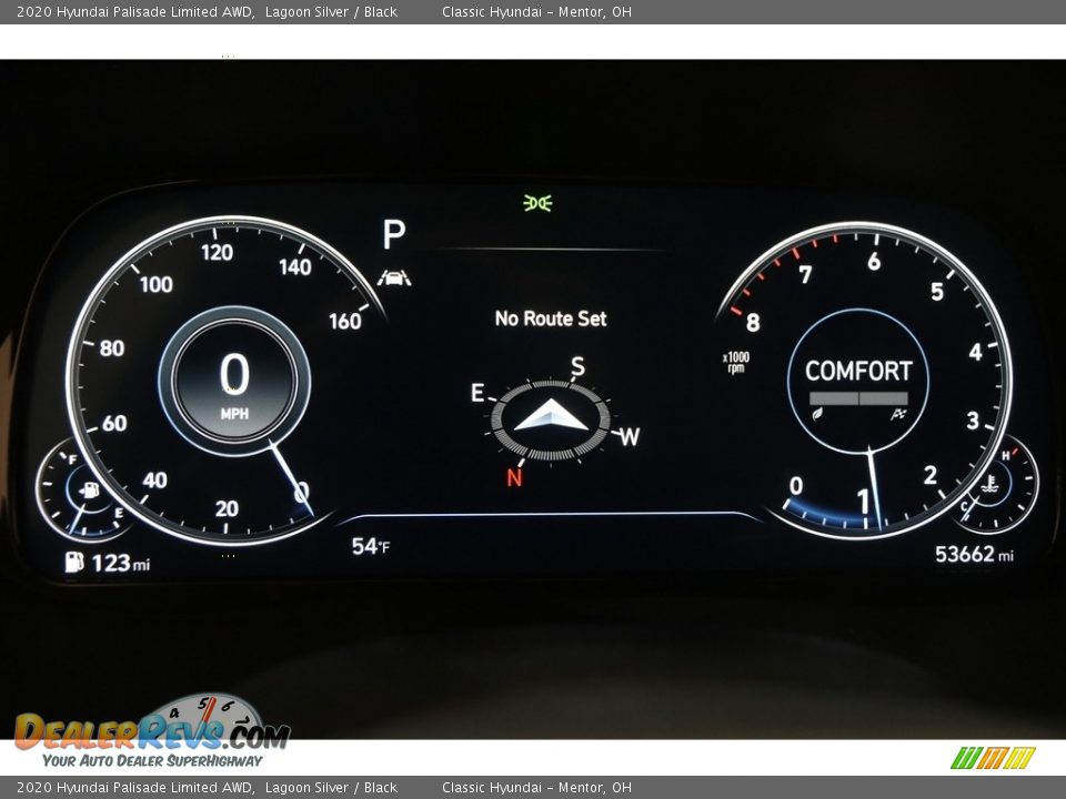 2020 Hyundai Palisade Limited AWD Lagoon Silver / Black Photo #8