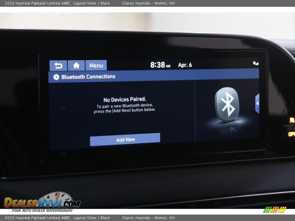 2020 Hyundai Palisade Limited AWD Lagoon Silver / Black Photo #12
