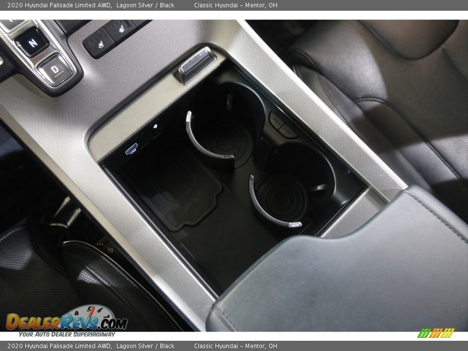 2020 Hyundai Palisade Limited AWD Lagoon Silver / Black Photo #15