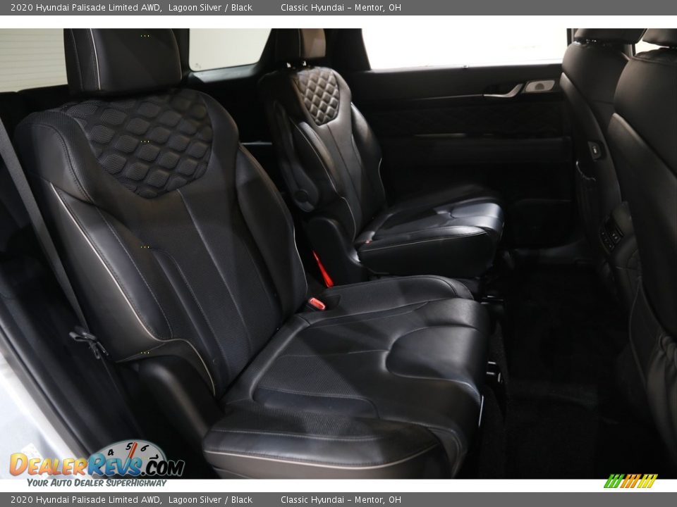 2020 Hyundai Palisade Limited AWD Lagoon Silver / Black Photo #18