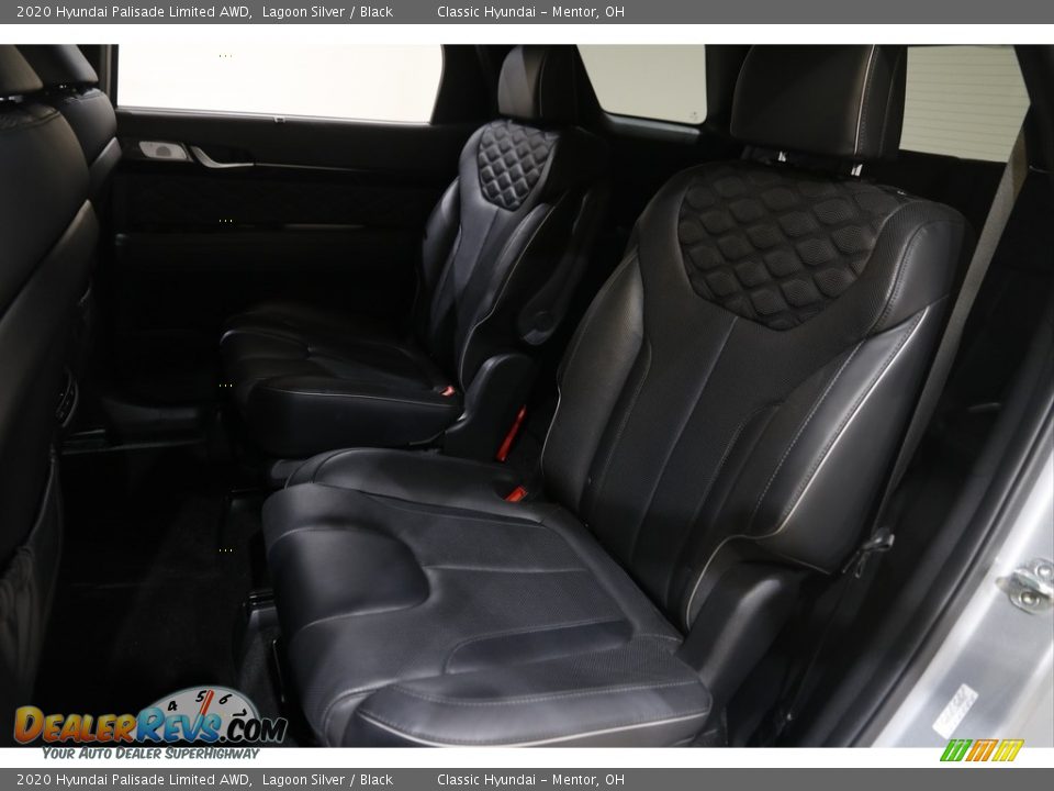 2020 Hyundai Palisade Limited AWD Lagoon Silver / Black Photo #19