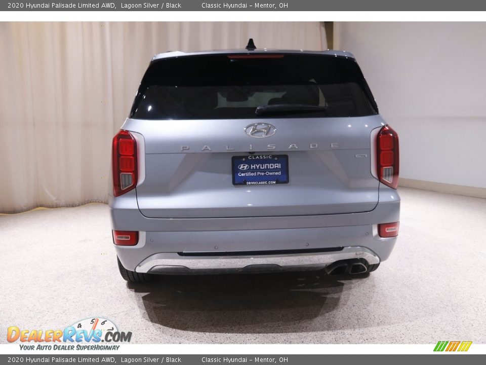 2020 Hyundai Palisade Limited AWD Lagoon Silver / Black Photo #21