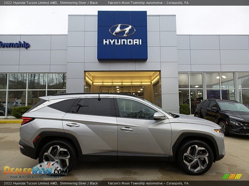 2022 Hyundai Tucson Limited AWD Shimmering Silver / Black Photo #1