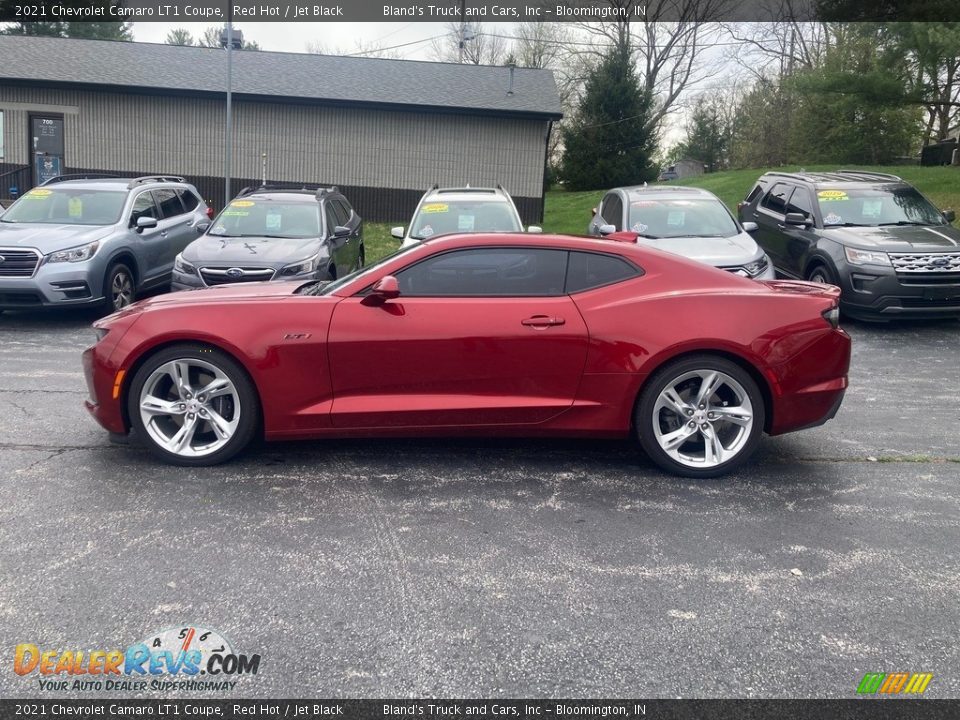 Red Hot 2021 Chevrolet Camaro LT1 Coupe Photo #1