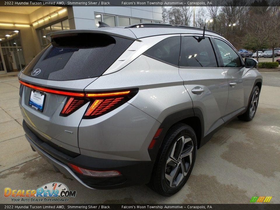 2022 Hyundai Tucson Limited AWD Shimmering Silver / Black Photo #2