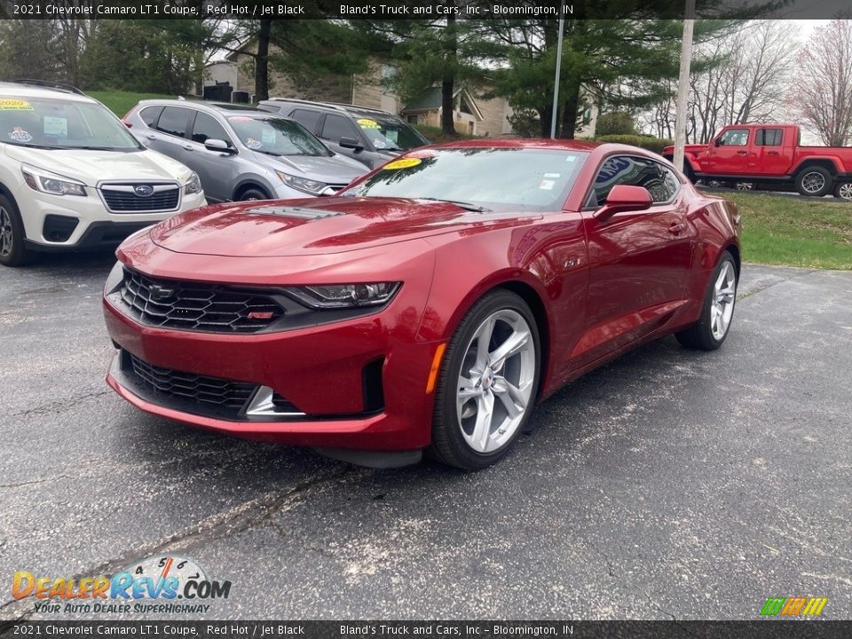 2021 Chevrolet Camaro LT1 Coupe Red Hot / Jet Black Photo #2