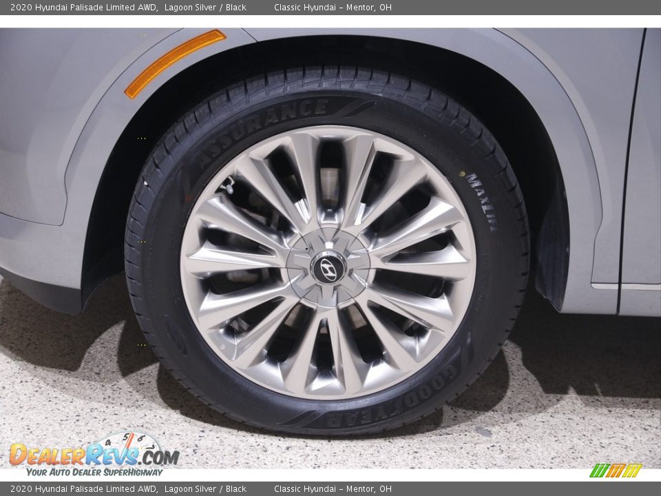2020 Hyundai Palisade Limited AWD Lagoon Silver / Black Photo #23