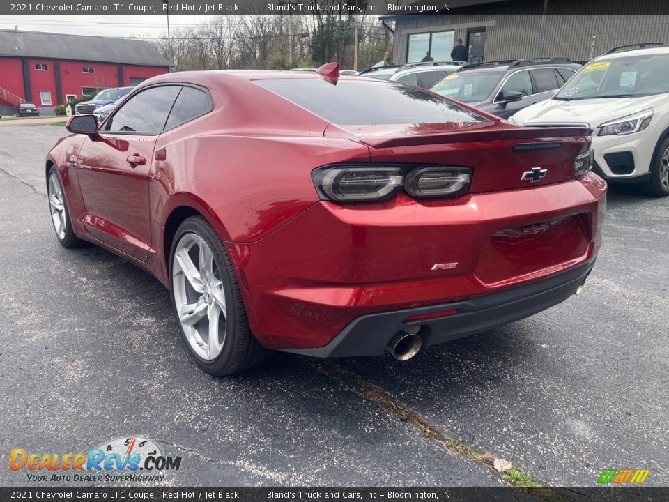 2021 Chevrolet Camaro LT1 Coupe Red Hot / Jet Black Photo #3