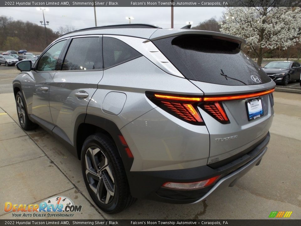 2022 Hyundai Tucson Limited AWD Shimmering Silver / Black Photo #5