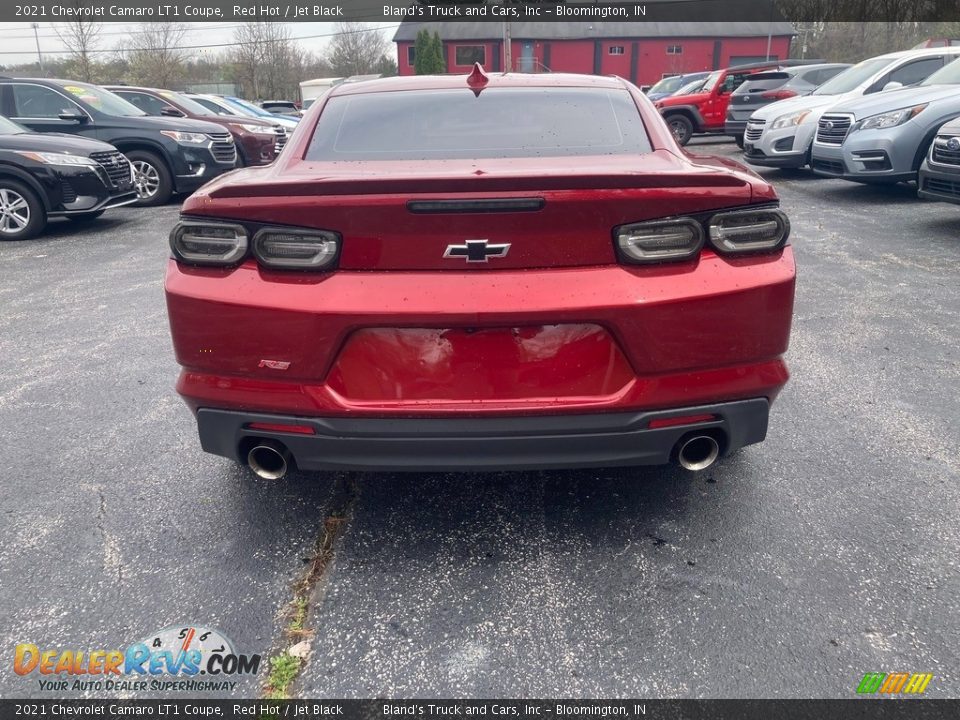 2021 Chevrolet Camaro LT1 Coupe Red Hot / Jet Black Photo #4