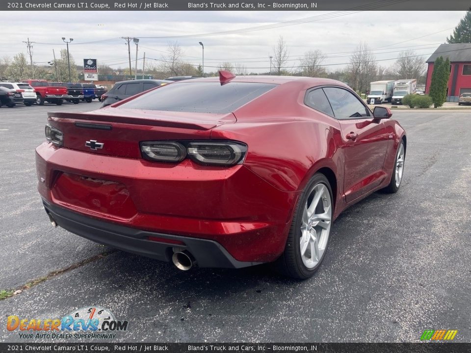 2021 Chevrolet Camaro LT1 Coupe Red Hot / Jet Black Photo #5