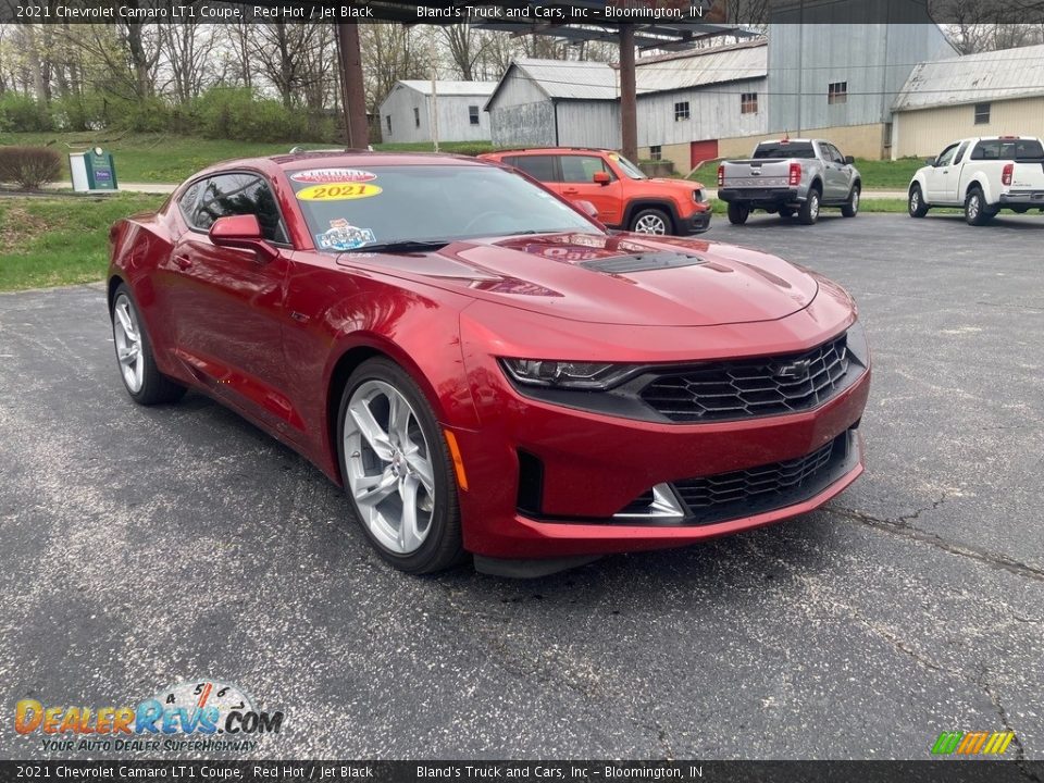 Red Hot 2021 Chevrolet Camaro LT1 Coupe Photo #6