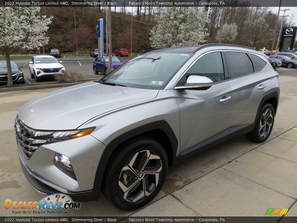 2022 Hyundai Tucson Limited AWD Shimmering Silver / Black Photo #7