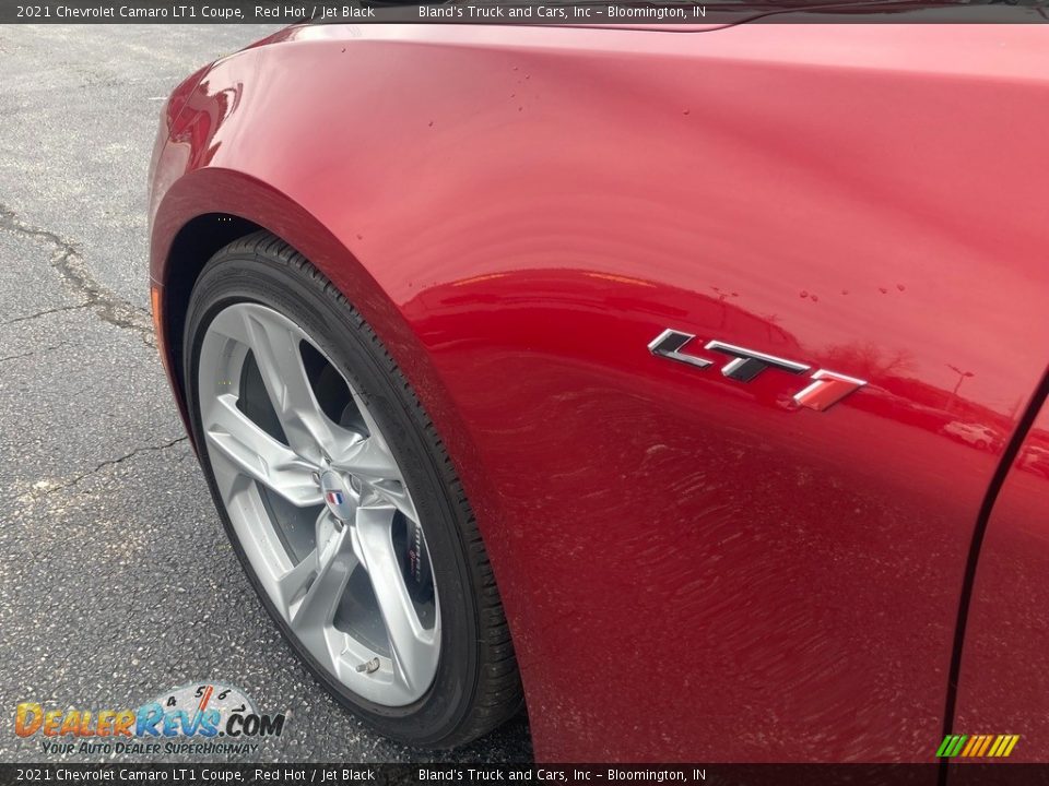 2021 Chevrolet Camaro LT1 Coupe Red Hot / Jet Black Photo #8