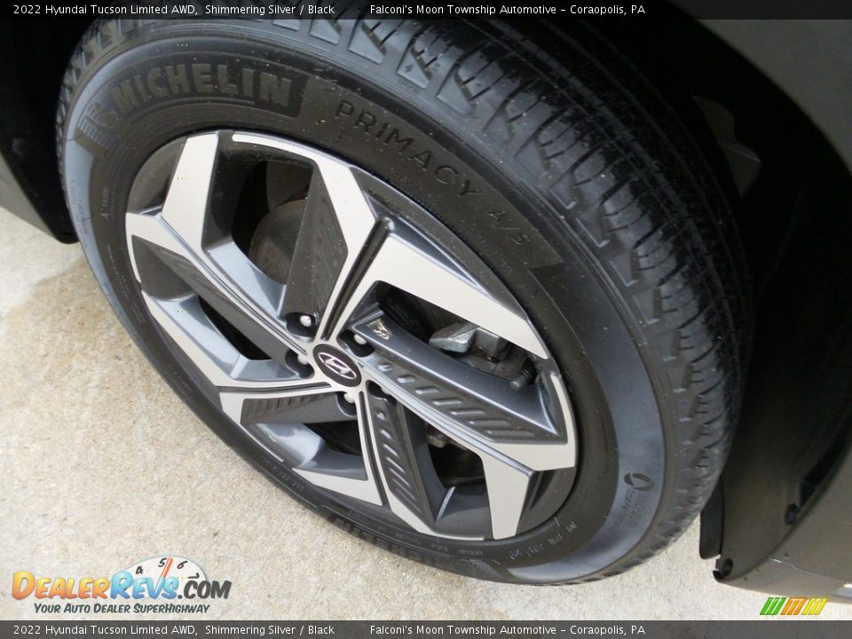 2022 Hyundai Tucson Limited AWD Shimmering Silver / Black Photo #10