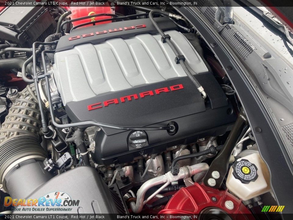 2021 Chevrolet Camaro LT1 Coupe Red Hot / Jet Black Photo #10