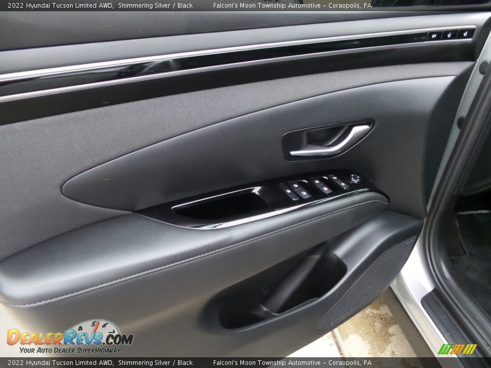2022 Hyundai Tucson Limited AWD Shimmering Silver / Black Photo #21