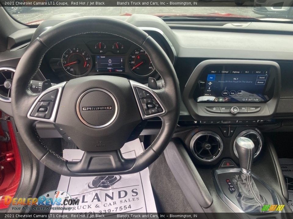 Dashboard of 2021 Chevrolet Camaro LT1 Coupe Photo #23