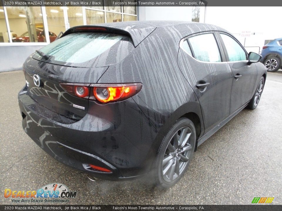 2020 Mazda MAZDA3 Hatchback Jet Black Mica / Black Photo #2