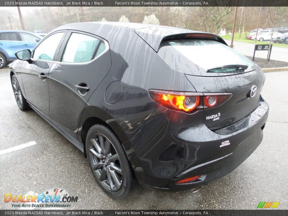 2020 Mazda MAZDA3 Hatchback Jet Black Mica / Black Photo #5