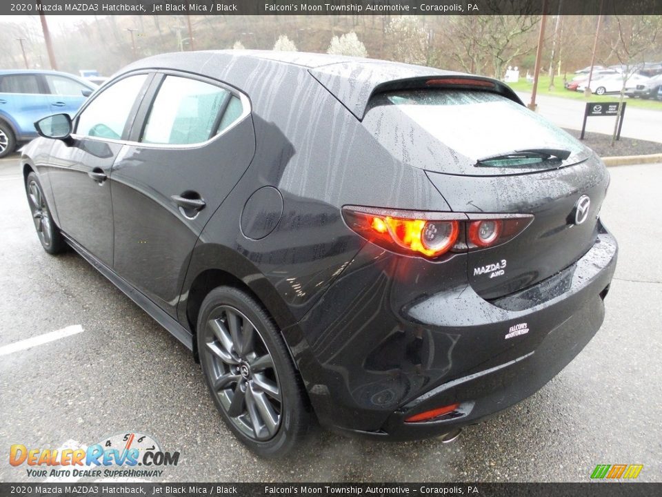 2020 Mazda MAZDA3 Hatchback Jet Black Mica / Black Photo #5