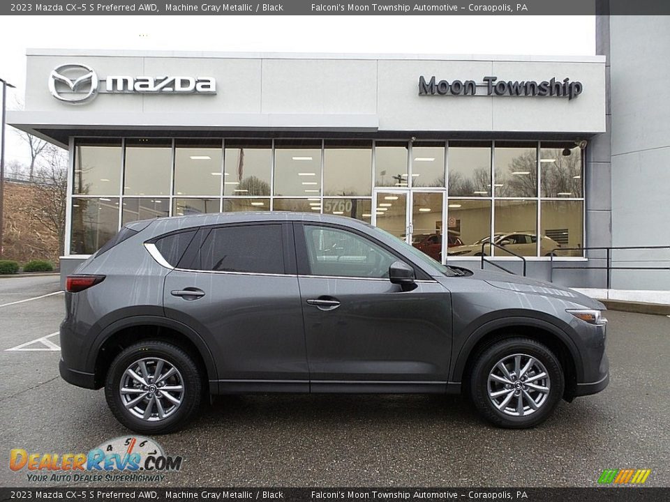 2023 Mazda CX-5 S Preferred AWD Machine Gray Metallic / Black Photo #1