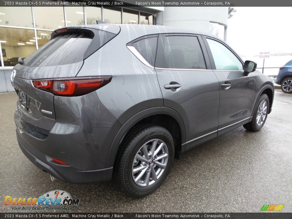 2023 Mazda CX-5 S Preferred AWD Machine Gray Metallic / Black Photo #2