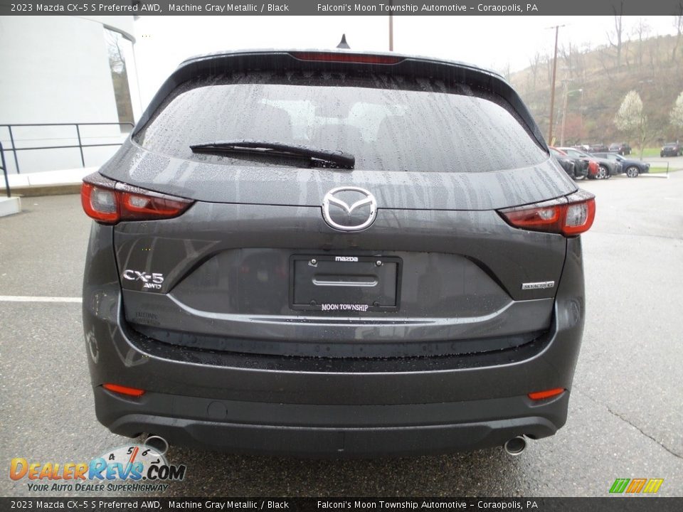 2023 Mazda CX-5 S Preferred AWD Machine Gray Metallic / Black Photo #3
