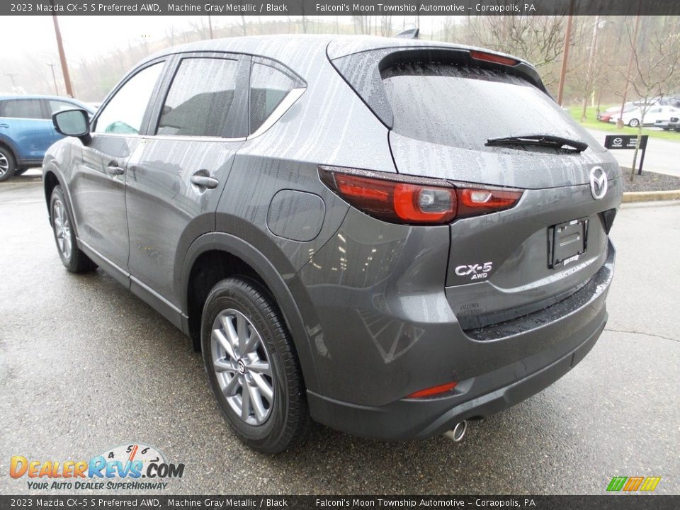 2023 Mazda CX-5 S Preferred AWD Machine Gray Metallic / Black Photo #5