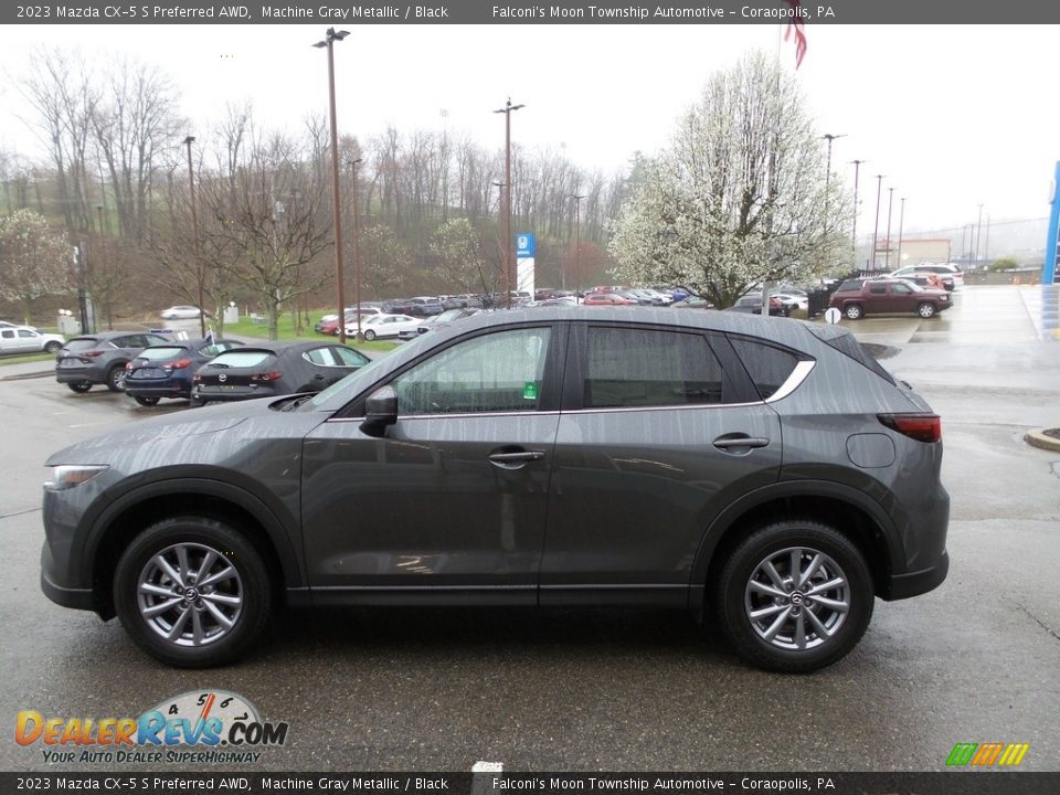 2023 Mazda CX-5 S Preferred AWD Machine Gray Metallic / Black Photo #6